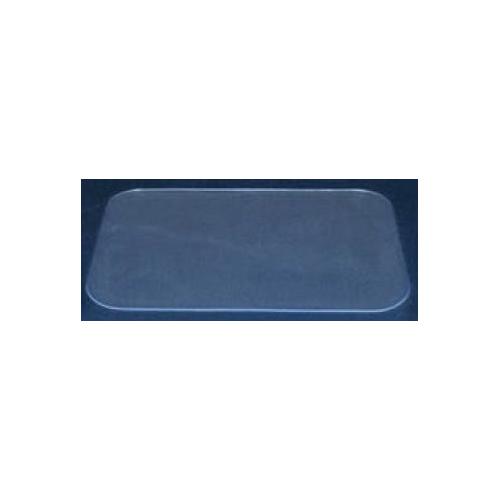 MEGRO Liegenauflage transparent Vinyl 560x400x2mm antibakteriell
