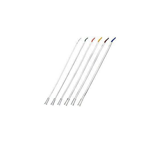 Blasenkatheter ohne Ballon CH18 2Augen AP 50 Tiemann asept. volle Spitze