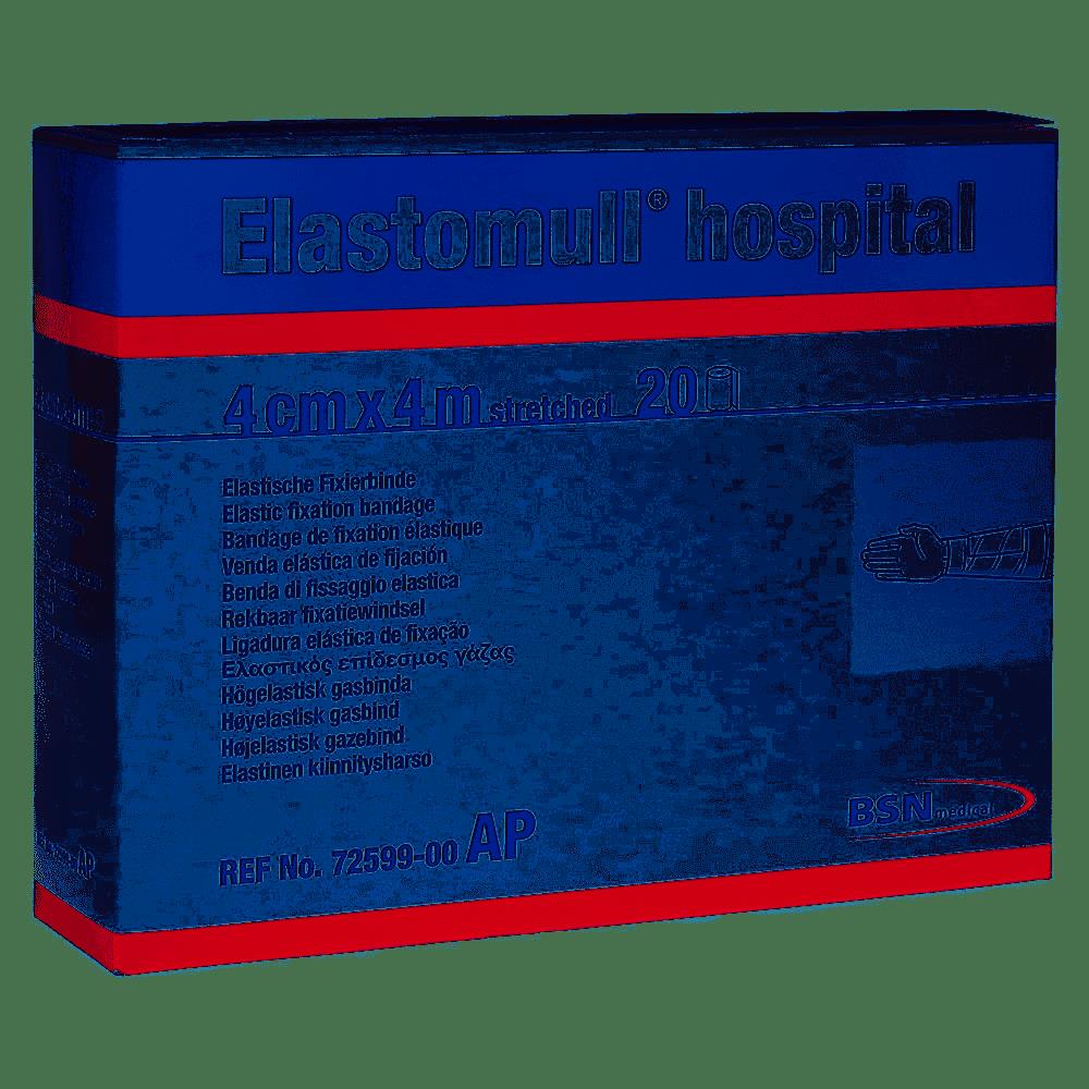 Elastomull Hospital 6cm x 4m AP 20 weiche hochelast.Fixierbde.