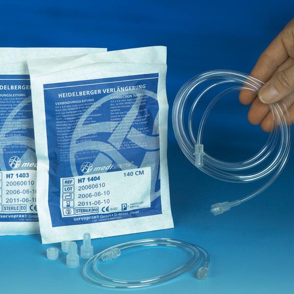 Heidelberger Verlängerung Luer-Lock AP 50 75cm Infusions-Schlauchverl.