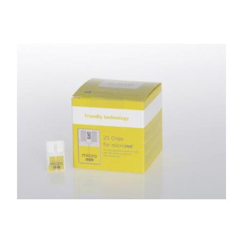 Testchips für microINR® AP 25 Chipkarten