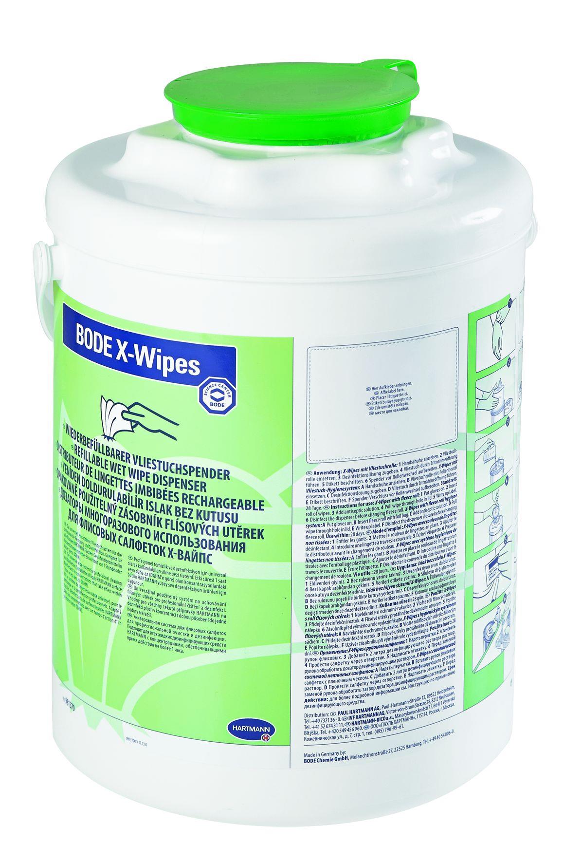 BODE X-Wipes Spender grün 