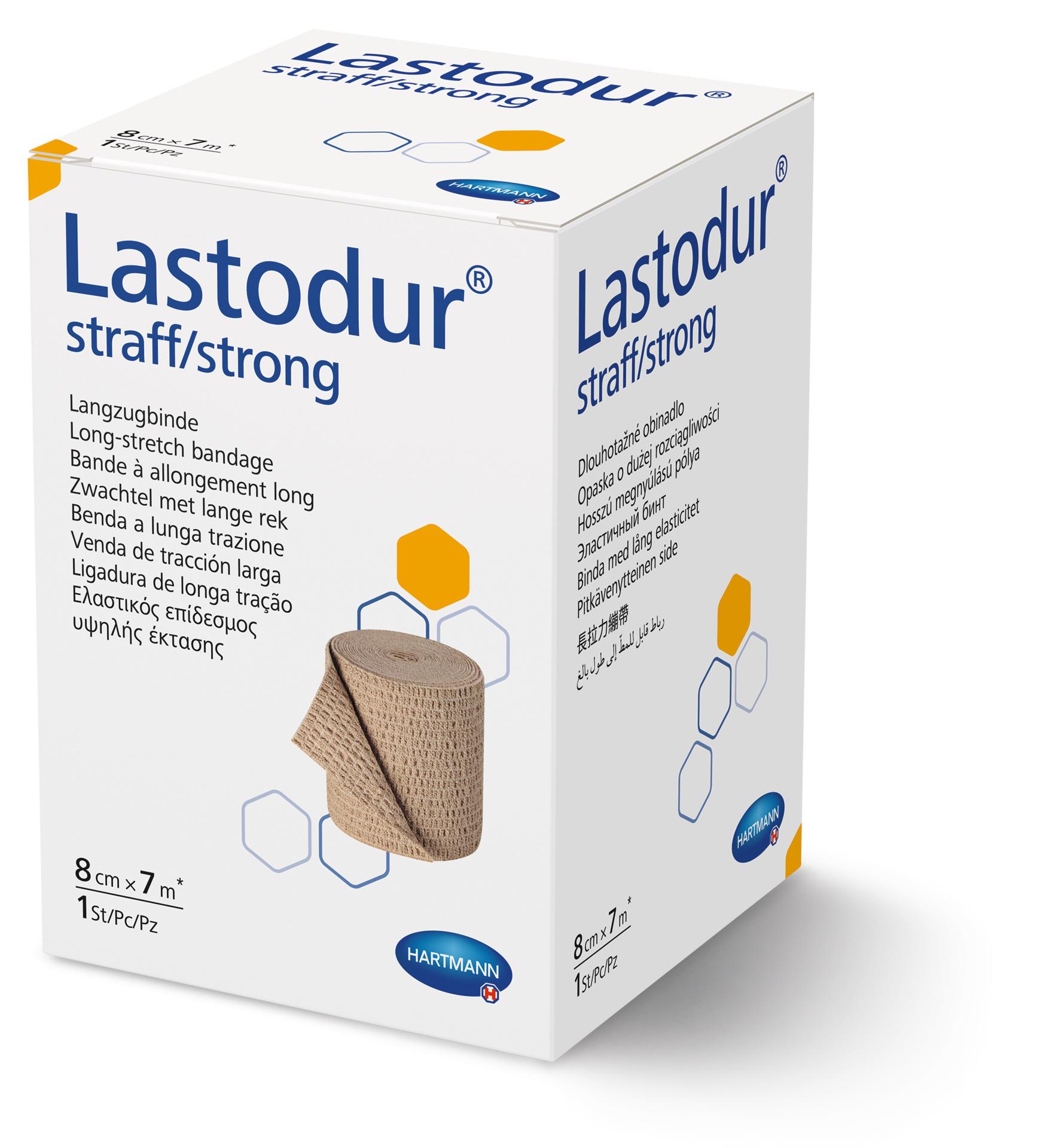 Lastodur straff/strong 12cm x 7m AP 10, dauerelast. Langzugbinde