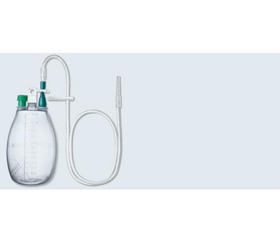 PFM - PRODUKTE FÜR DIE MEDIZIN pfm Hochvakuum-Redonflasche 200ml MA 40 OP-System,Schl.150cm, LL