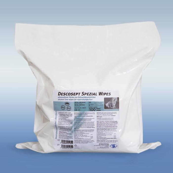 Descosept Spezial Wipes Nachfüllpackung AP 2 Rll.á 100 Tücher alkoholfrei