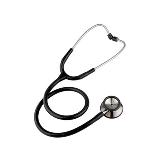 KaWe-Standard-Prestige Stethoskop Edelstahl, schwarz, 56cm lang