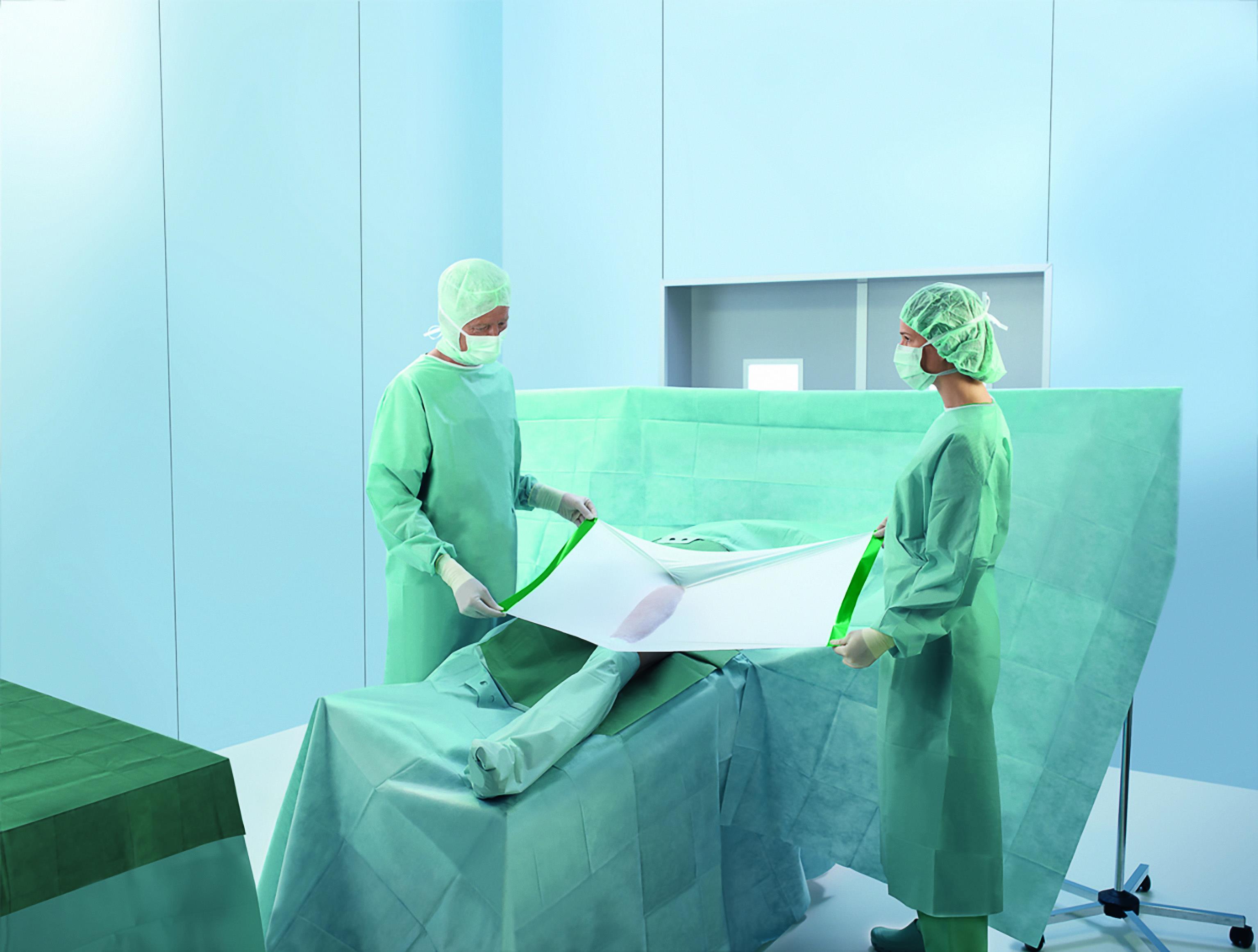 SHANGHAI ISO MEDICAL PRODUCTS CO LTD (SIMP) Raucodrape Inzisionsfolie 55x80cm steril, 10 Stk