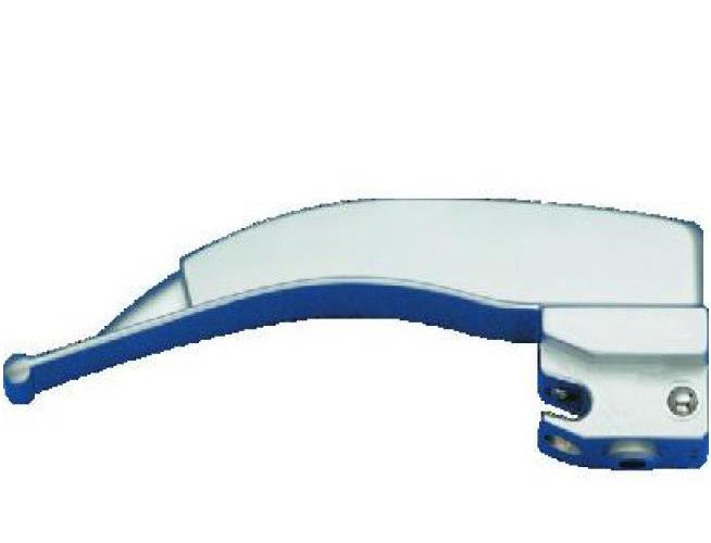 Laryngoskop-Spatel Fig. 1 m. Fiberglas-Lichtleitung