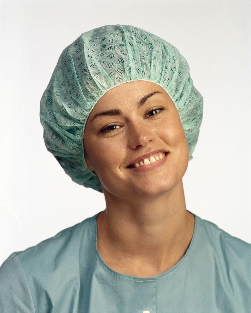 Barrier OP-Haube FLOTT grün AP 100 m. Gummizug