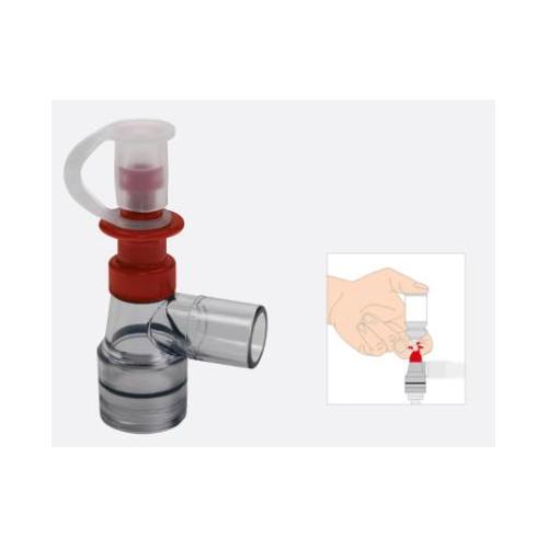 Tube Inhaler Medikamentenvernebler PK 10 22mm A.D. Luer