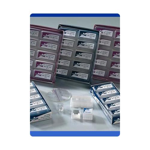 Deckgläser 20x20mm AP 10x100 Stärke 1