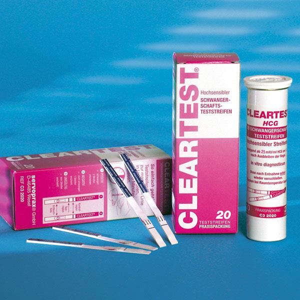 Cleartest Schwangerschaftstest AP 20 Praxisdispenser