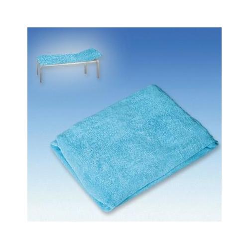 MEGRO Liegenbezug Frottee türkisblau 80x210cm
