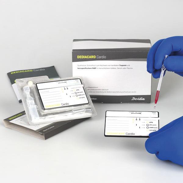 Cleartest Cardio rapid Infarkttest AP 5 Vollblut/Serum oder Plasma