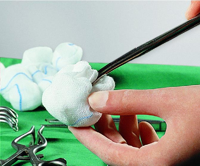 Gazin RK Tupfer aus Verbandmull Gr. 6 extragroß, 20 fädig, 500 Stk