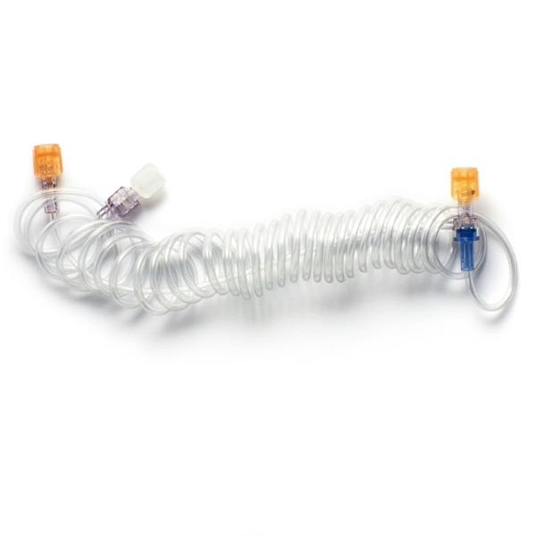 BAYER VITAL GMBH MR-Doppelkopf Verbindungsschlauch AP 50, steril, m. RV, T-Konnektor