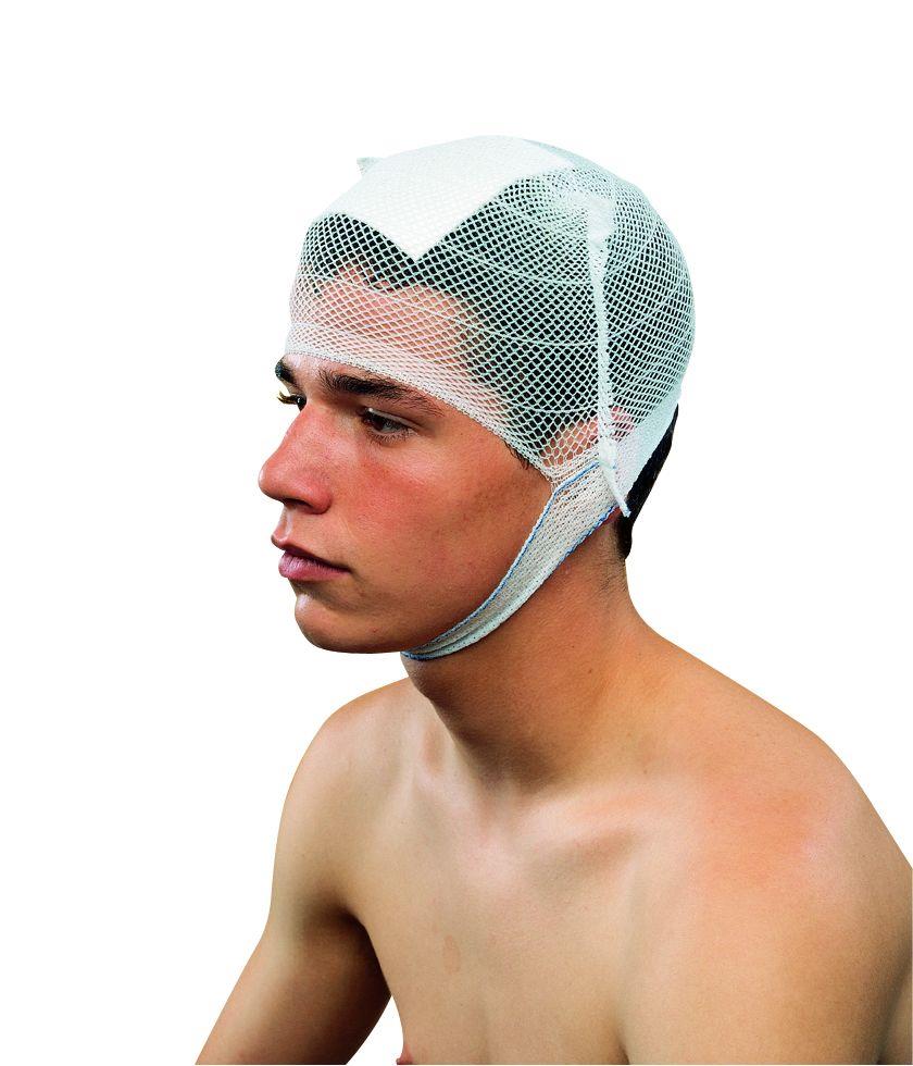 HOLTHAUS Ypsinetz Kopfbandage in Spenderbox AP 25 gebrauchsfert. Netzschlauchv rb.