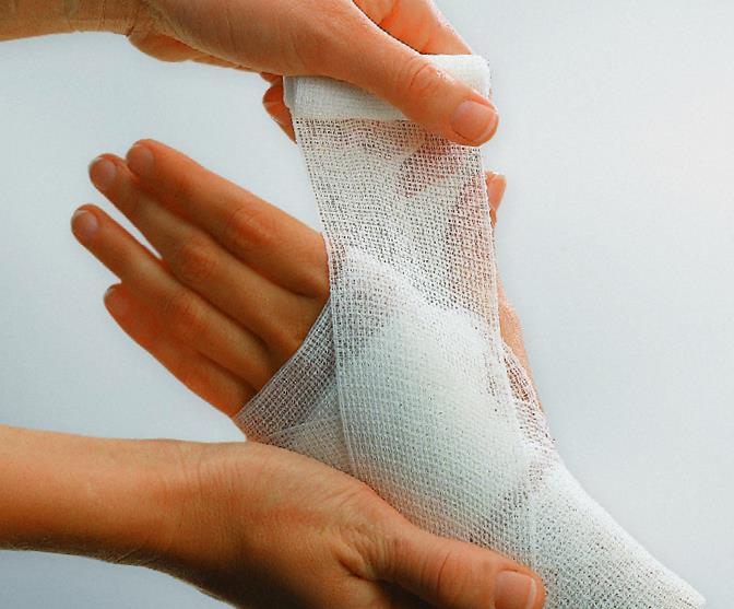 Mollelast elastische Fixierbinde 10cmx4m, 20 St.lose im Kt.