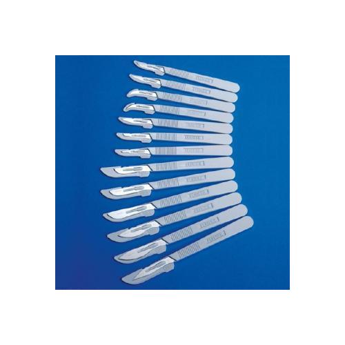 Feather-Einmalskalpelle Fig.15c PK 20 steril,peel-verp.in Alu-Folie