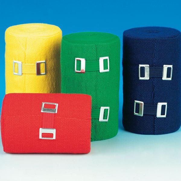 Servosport Color-Bandagen 10cmx5m PK 10 blau