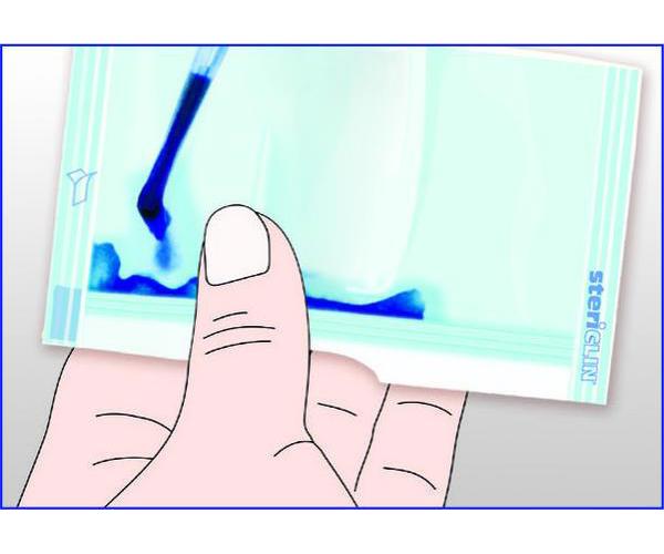 Vereinigte Papierwarenfabriken GmbH Stericlin Siegelnahtdichtigkeitstest 75 ml