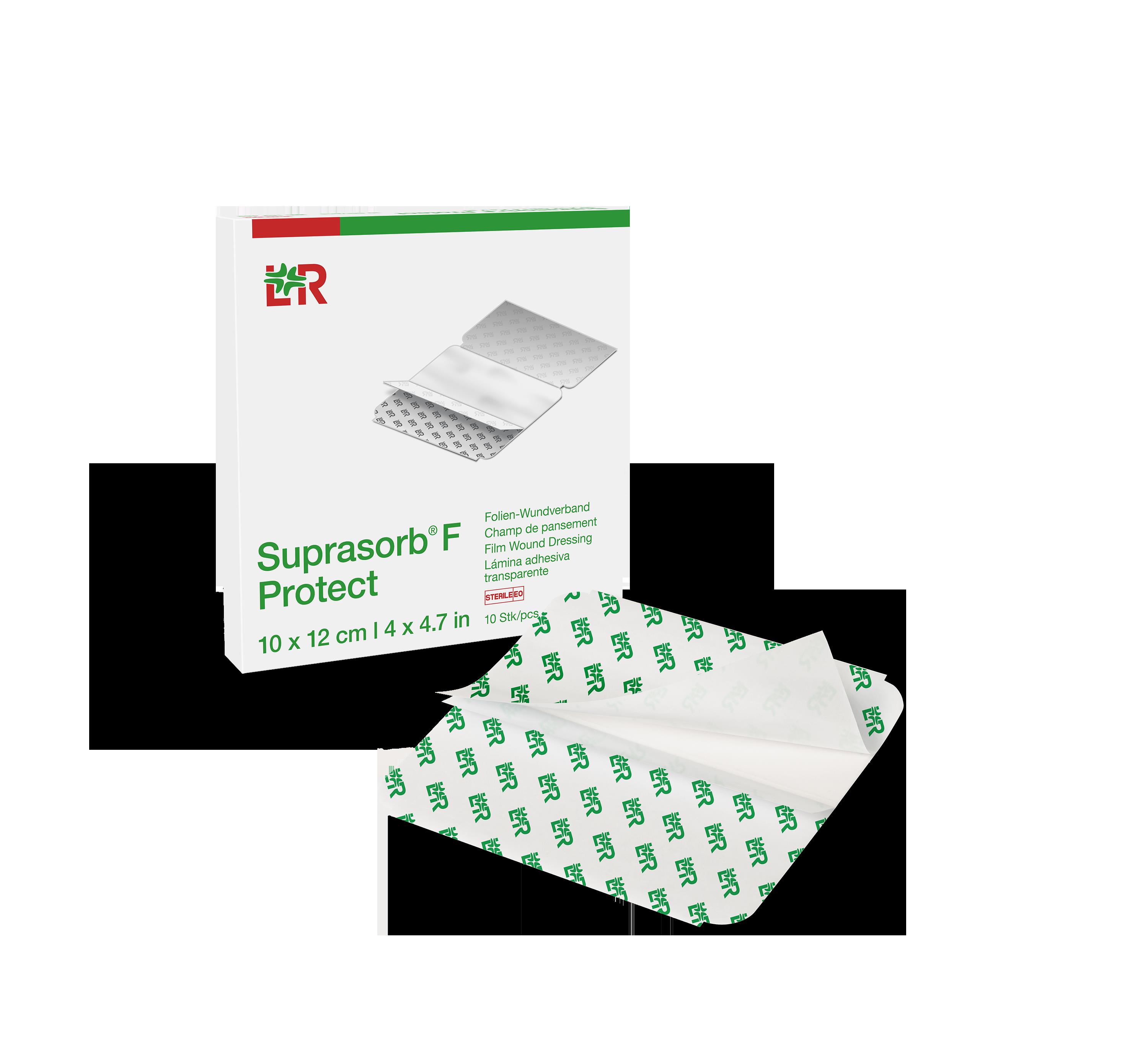 Lohmann & Rauscher International GmbH & Co. KG Suprasorb F Protect Folien-Wundverband steril, 10x12cm, 50 Stück