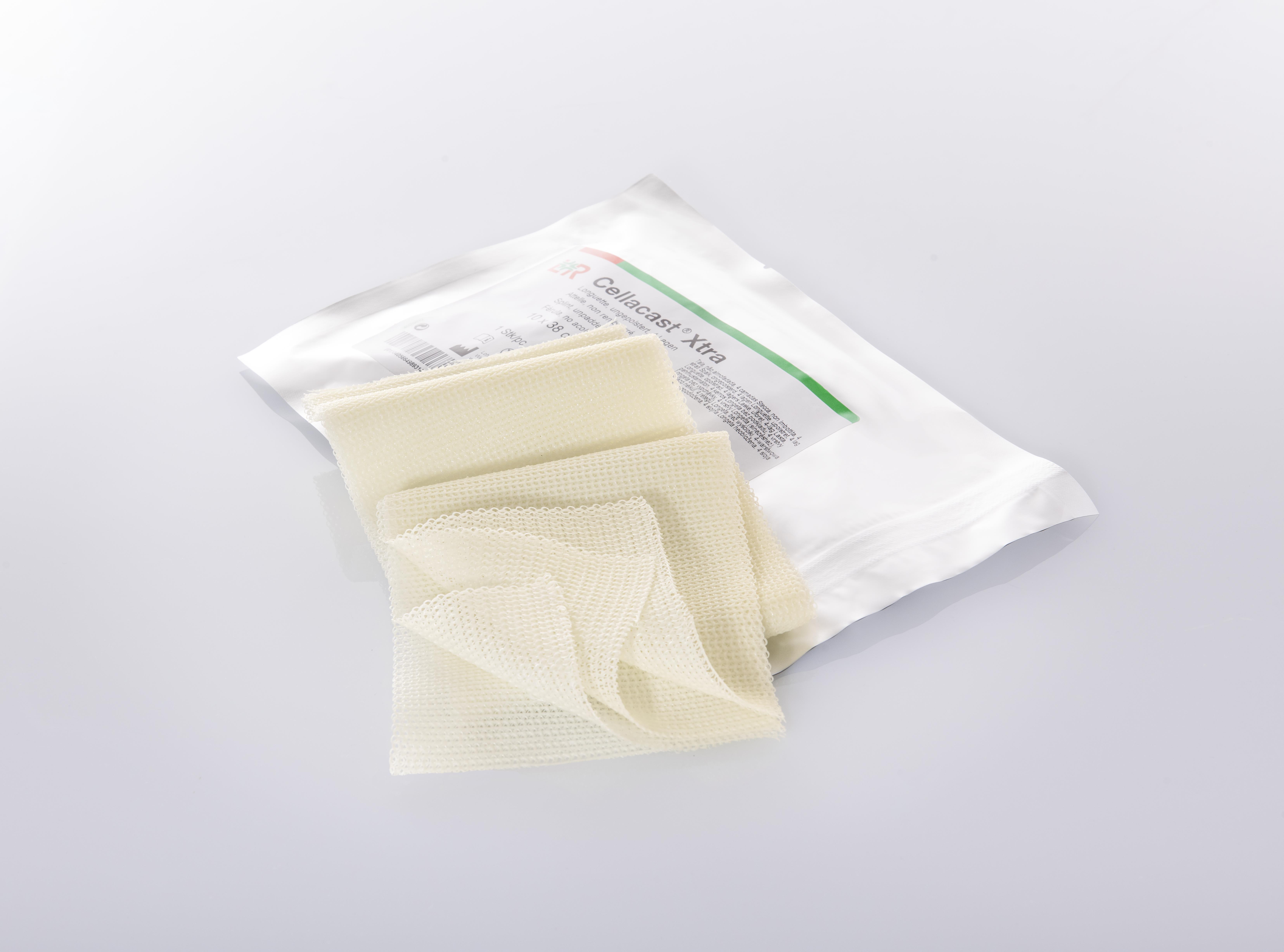 Lohmann & Rauscher International GmbH & Co. KG Cellacast Xtra Longuette 10cmx38cm, ungepolstert, 4fach