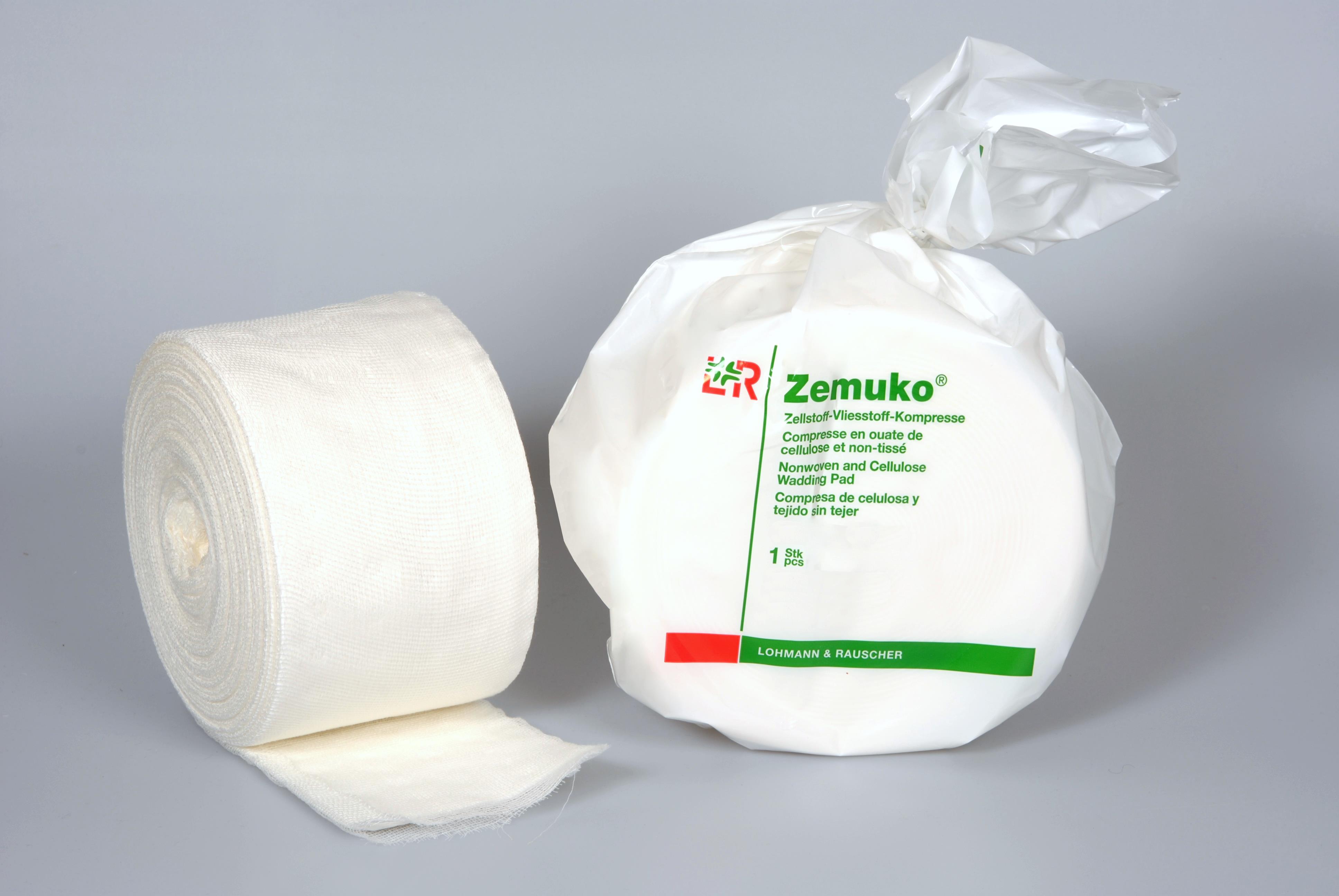 Lohmann & Rauscher International GmbH & Co. KG Zemuko Kompresse gerollt, 10cmx10m