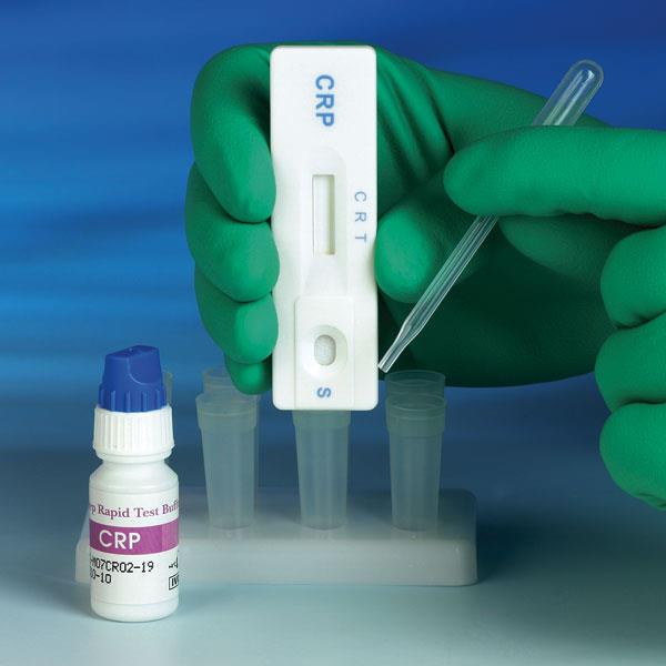 servoprax GmbH Cleartest CrP (10/30) AP 10 Test f. Vollblut,Serum o. Plasma