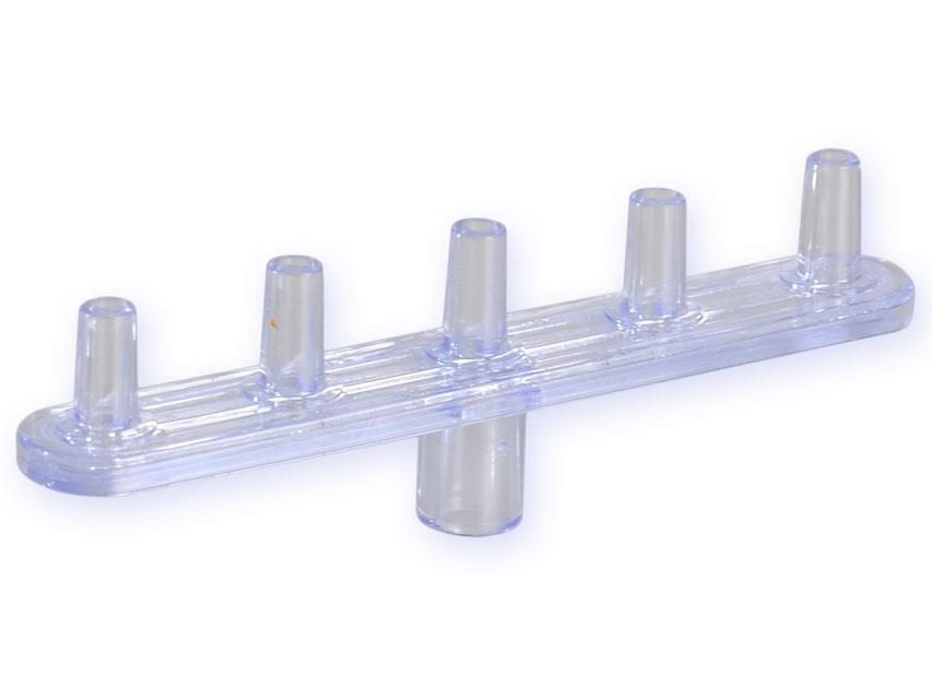 meso-relle gerade 5-fach AP 50 Mehrfachinjektionsverteiler