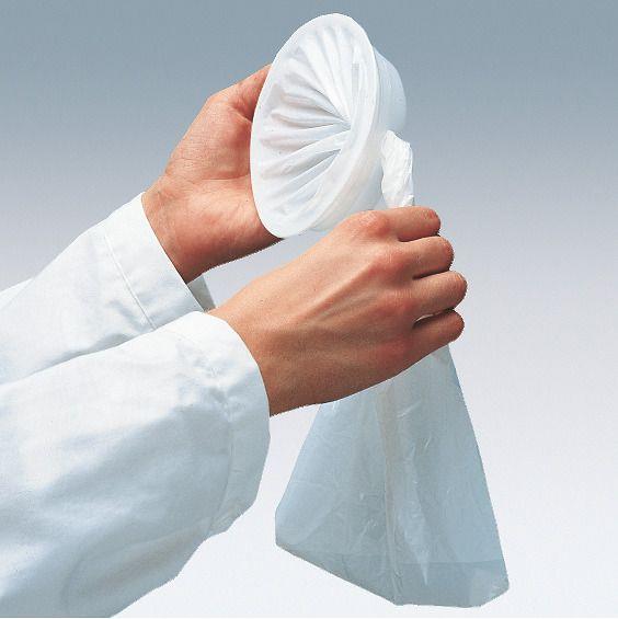 Paul Hartmann AG SicSac Spuckbeutel aus Polyethylen 1Ltr AP 50 mit 11cm großem Abschlussring