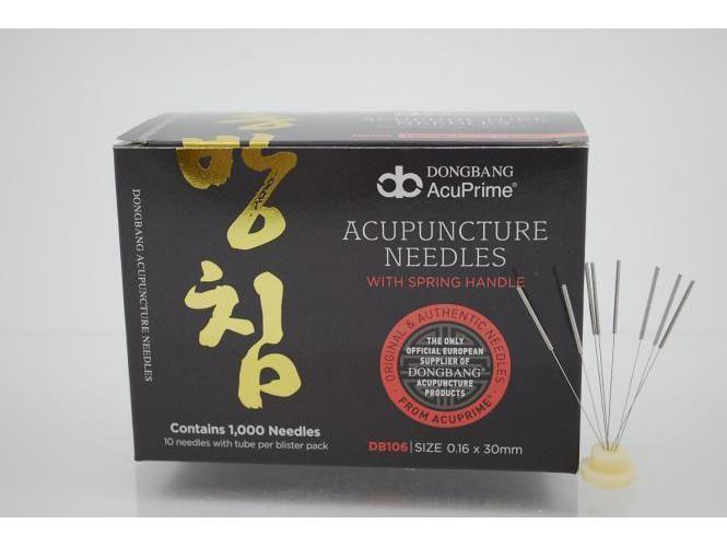 Dongbang Softnadeln DB106 AP 100 0,30x30mm m. Stahlwendelgriff