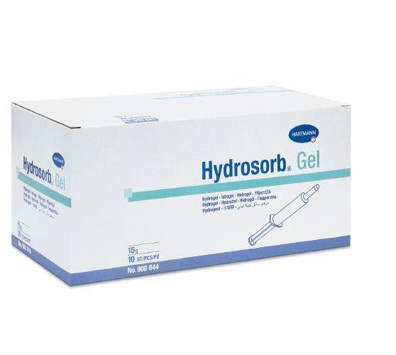 Hydrosorb Gel steril 8g Spritzen AP 5 klares, viskoses Hydrogel