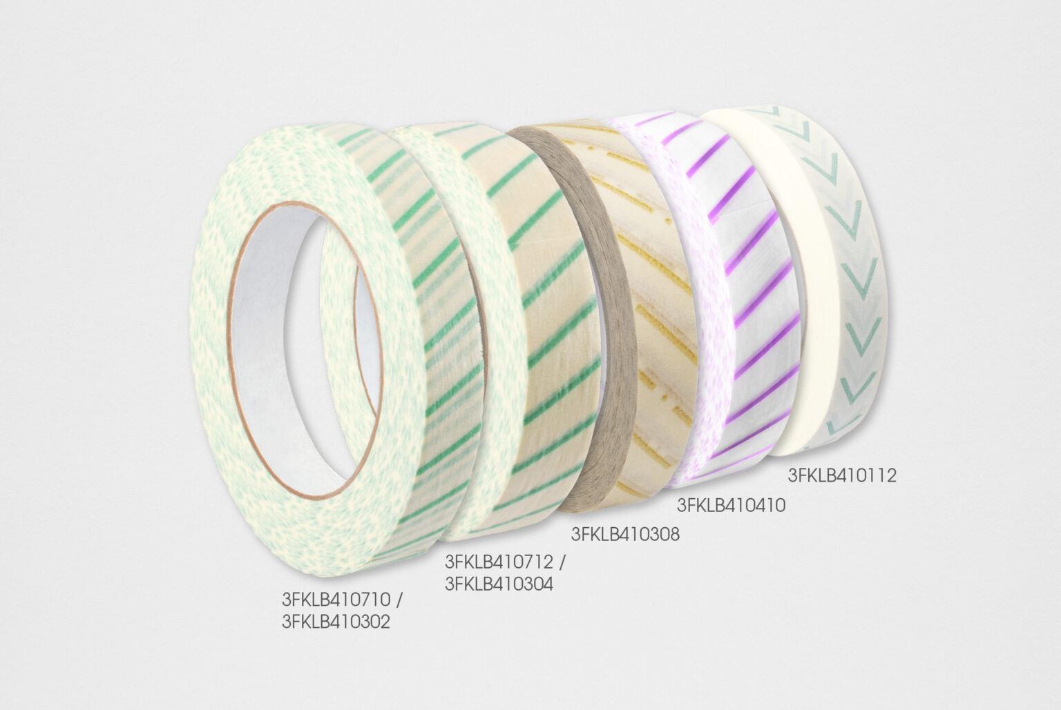 Vereinigte Papierwarenfabriken GmbH Stericlin Steri-Klebeband 19mmx50m weiß, m. Dry-Heat-Indikator
