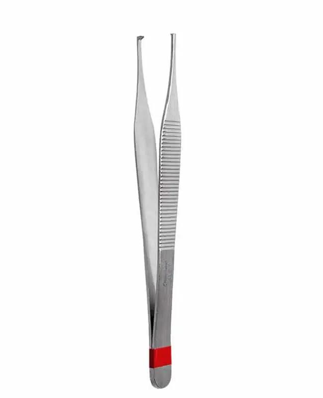 Fuhrmann GmbH Einmal Adson Pinzette 12,0 cm PK 25 chirurgisch, 1:2 Zähne