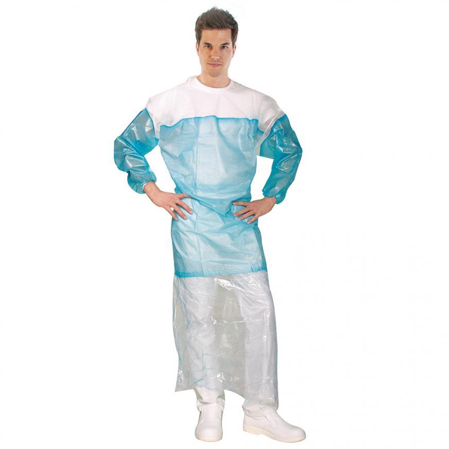 Schutzkittel "Duo" PP/PE AP 100 Spezial-Kittel