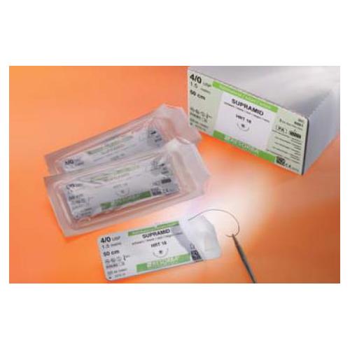 Resorba Medical GmbH Supramid 4/0 schwarz 6142 AP 36 DS18 45cm - Bild 2