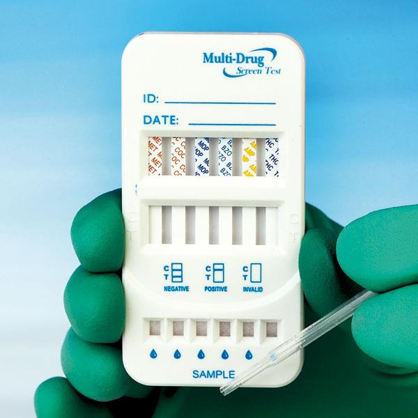 servoprax GmbH Cleartest Multi-Drug Drogentest 6-fach AP 5 Kassettentest (mit MET)