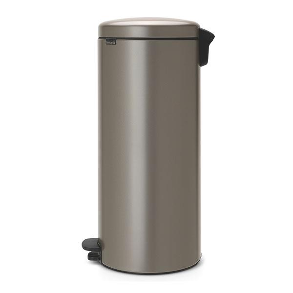 Tret Abfalleimer NewIcon 30 Liter chrom, mit Zinkeimer-Einsatz