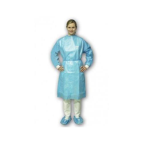 Schutzkittel Z+B+ groß unsteril AP 15 Polypropylenvlies m.Strickbündchen