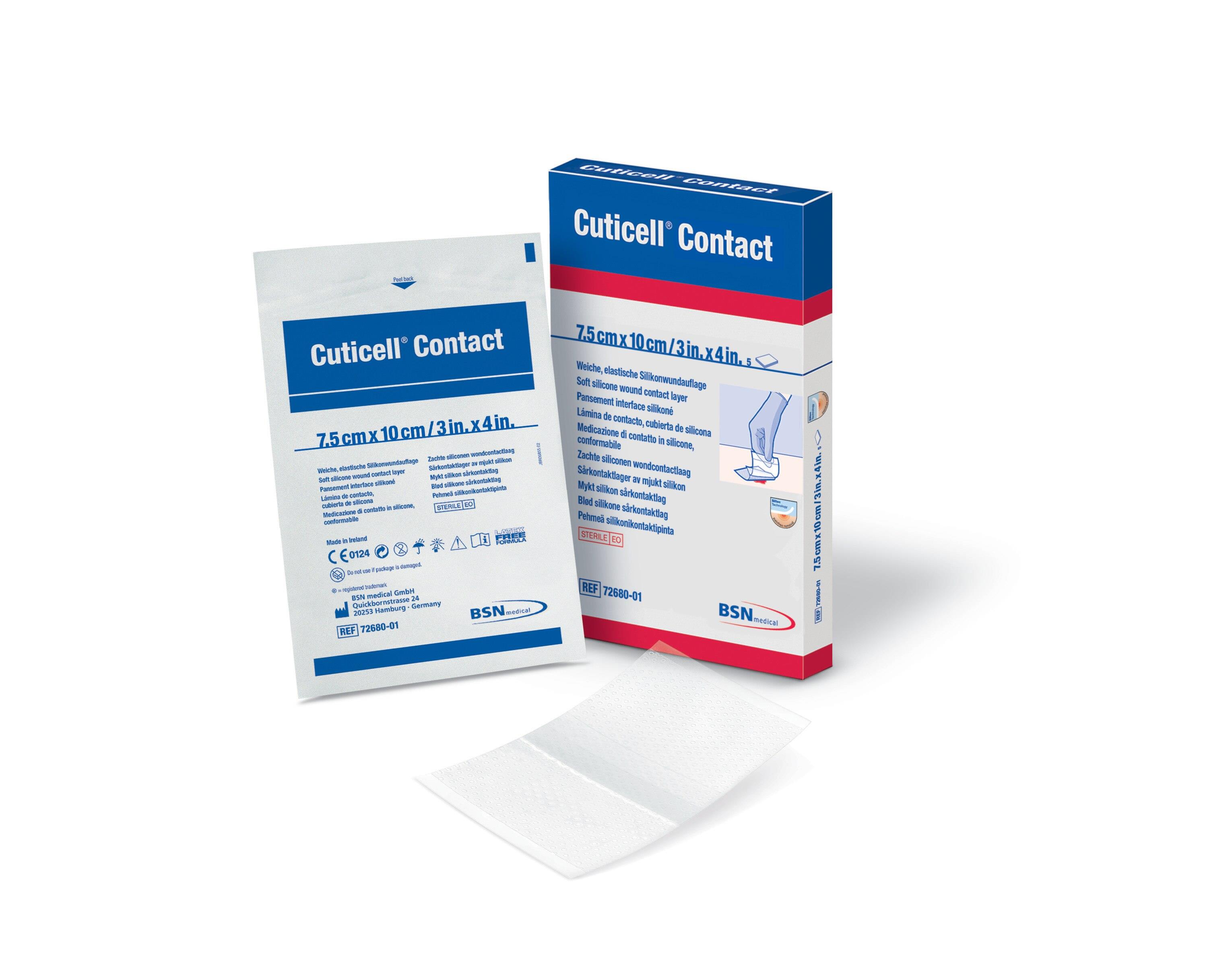 BSN medical GmbH Cuticell Contact 5cmx7,5cm AP 5