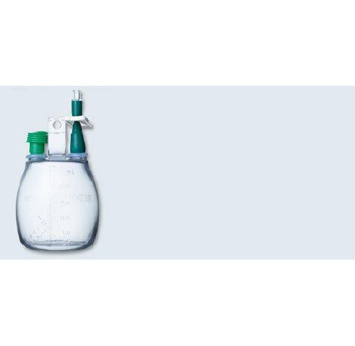 pfm Hochvakuum-Redonflasche 200ml AP 50 Stationssystem, Luer-Lock