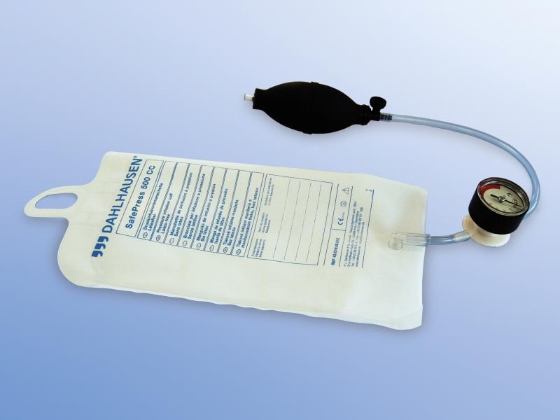 Druckinfusionsmanschette f. 1000ml Transfusionsbeutel inkl. Manometer