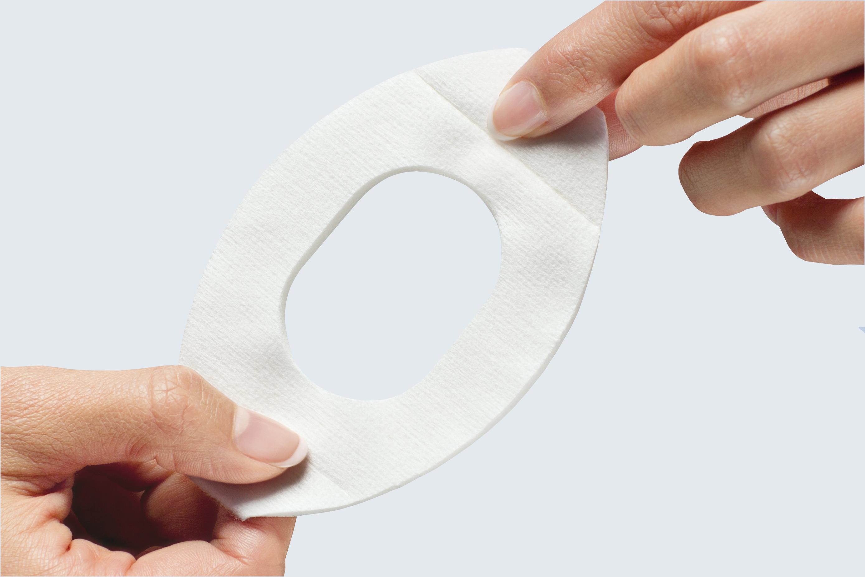 Pro-ophta Augenlochkompresse 7x10cm, 50 Stück, steril