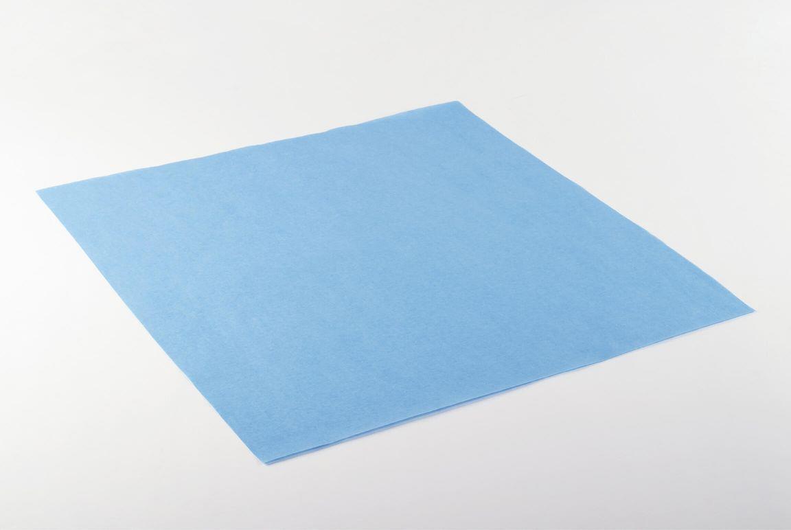 Vereinigte Papierwarenfabriken GmbH Stericlin Vlies Bogenverpackung 52g AP 204 100x100cm, blau - Bild 2