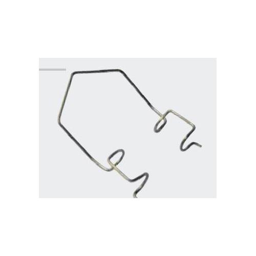 Lidsperrer Barraquer f. Kinder ohne Steg AP 20 steril, geöffnet, nasale Biegung