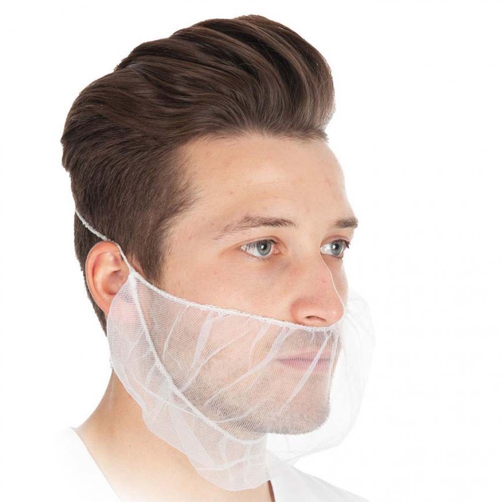 FRANZ MENSCH GMBH D-86922 Hygostar Bartschutz Nylon PK 100 Einheitsgröße