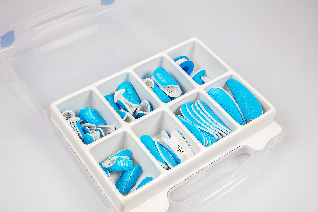 KREWI MEDICAL PRODUKTE GMBH Chrisofix Grundsortiment AP 60 Finger- u.Fingerendgelenkschienen