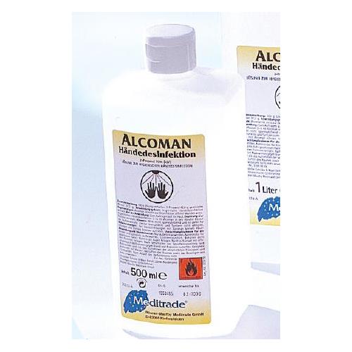 Meditrade GmbH Alcoman 500ml aldehydfreie Händedesinfektion
