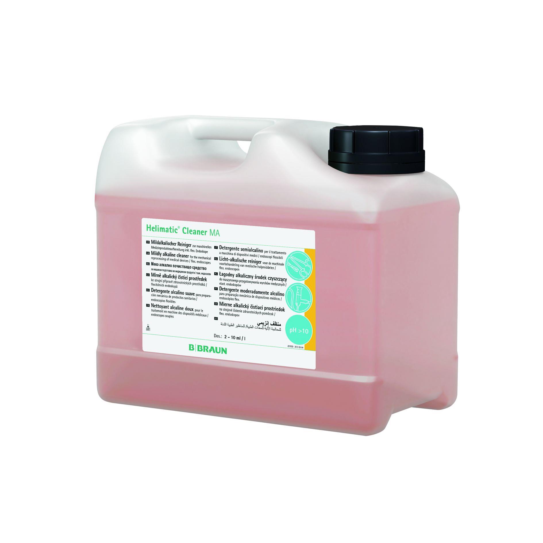 B. Braun Melsungen AG Helimatic Cleaner MA 5 Liter mildalkalischer Flüssigreiniger